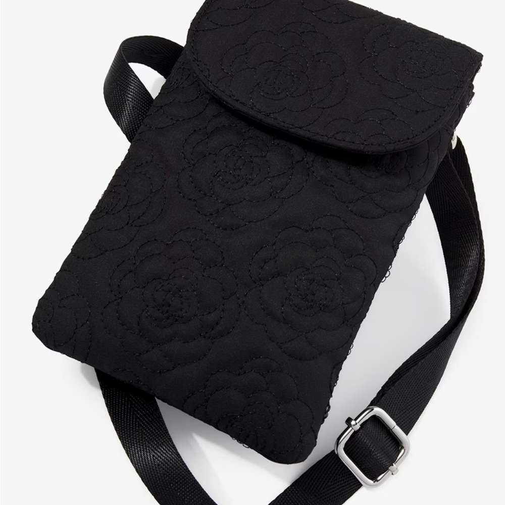 Chico’s Floral Quilted Crossbody Bag